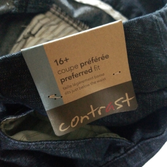 NWT Contrast  by Reitmans plus wide leg denim - Picture 3 of 7